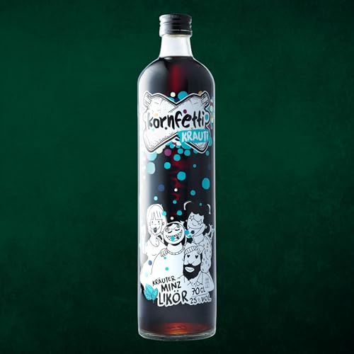 KRAUTI Kräuterlikör 700ml | 27 natürliche Kräuter + Kornfetti Schnaps Kräuterschnaps 25% vol. KRAUTI Kräuterlikör 700ml | 27 natürliche Kräuter + Kornfetti Schnaps Kräuterschnaps 25% vol. von Kornfetti