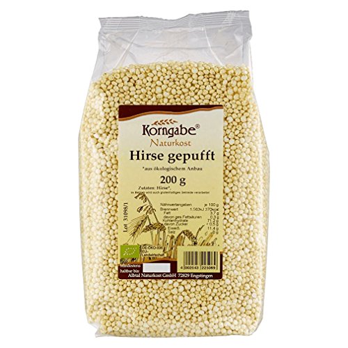 Korngabe Bio Hirse gepufft natur (1 x 200 gr) von bobalife Bubble tea in the making