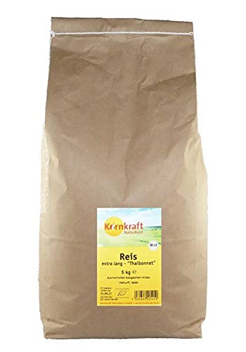 Kornkraft Reis extra lang, Thaibonnet 5kg Kornkraft Reis extra lang, Thaibonnet 5kg von Kornkraft