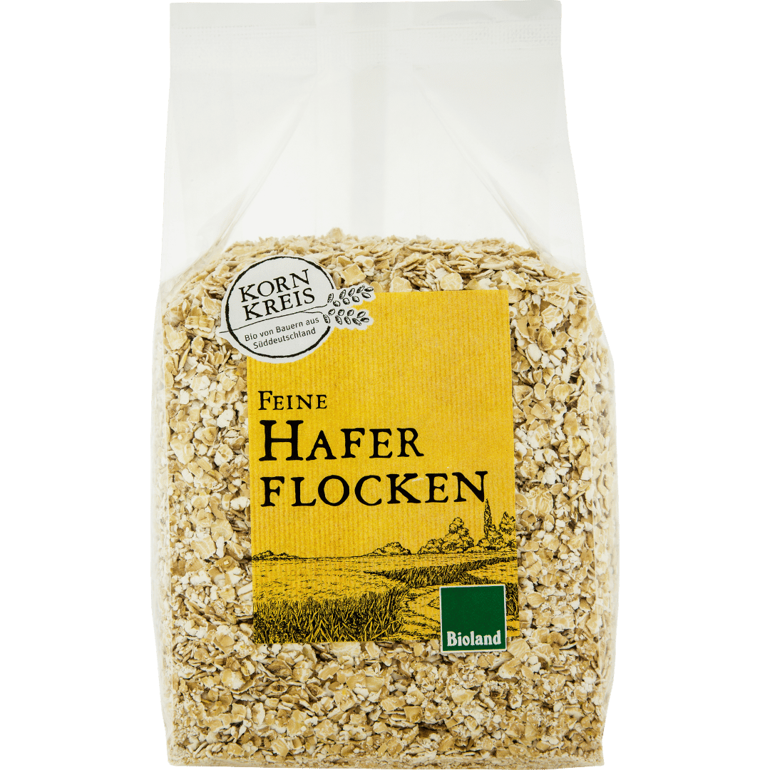 Bio Haferflocken Kleinblatt, 500g Bio Haferflocken Kleinblatt, 500g von Kornkreis
