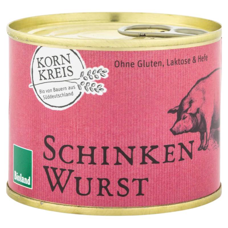 Bio Schinkenwurst, 190g von Kornkreis