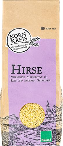 Hirse aus deutschem Anbau 12 x 500 gr Hirse aus deutschem Anbau 12 x 500 gr von Kornkreis
