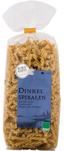 KORNKREIS - Bioland Dinkel-Spiralen - 500g KORNKREIS - Bioland Dinkel-Spiralen - 500g von KORNKREIS