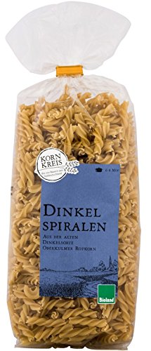 KORNKREIS - Bioland Dinkel-Spiralen - 500g von KORNKREIS