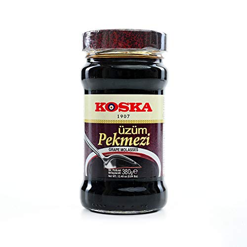 2 x Türkische Koska Traubenmelasse Traubensirup Uzum Pekmezi im Glas 380gr 2 x Türkische Koska Traubenmelasse Traubensirup Uzum Pekmezi im Glas 380gr von Koska