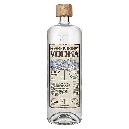 Koskenkorva Vodka BLUEBERRY JUNIPER Flavoured 37,5% Vol. 1l von Koskenkorva Vodka