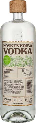 Koskenkorva Vodka LEMON LIME YARROW Flavoured 37,5% Vol. 1l von Koskenkorva Vodka
