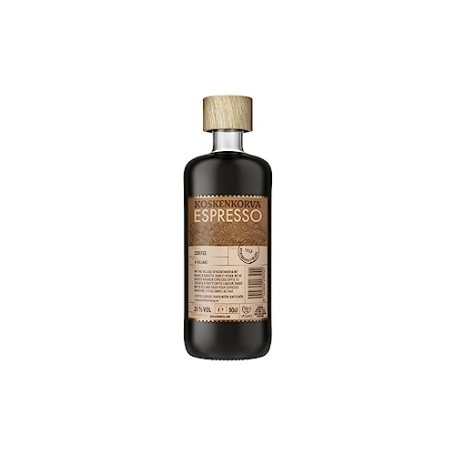 Koskenkorva Espresso 0.5L (21% Vol.) | Ein Kaffeelikör, der aus echtem Arabica-Kaffee hergestellt wird. | Hergestellt in Finnland Koskenkorva Espresso 0.5L (21% Vol.) | Ein Kaffeelikör, der aus echtem Arabica-Kaffee hergestellt wird. | Hergestellt in Finnland von Koskenkorva