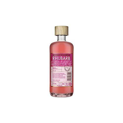 Koskenkorva Rhubarb Liqueur 0.5L (21% Vol.) | Ein frischer und spritziger Rhabarberlikör mit Untertönen von Granatapfel. | Hergestellt in Finnland. von Koskenkorva