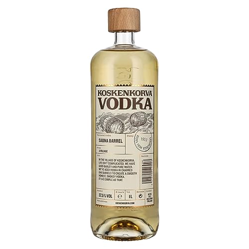 Koskenkorva Vodka SAUNA BARREL Flavoured 37,5% Vol. 1l Koskenkorva Vodka SAUNA BARREL Flavoured 37,5% Vol. 1l von Koskenkorva Vodka