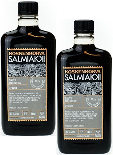 Twin Pack Koskenkorva Salmiakki (2 x 0,5 Liter) 32%Vol.Alk. von Koskenkorva