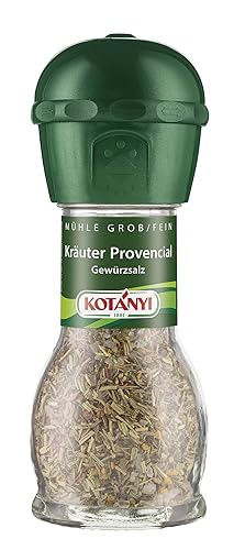 10er SET Kotanyi Kräuter Provencial 33 g in Mühle grob + fein / Gewürzmühle von Kotanyi