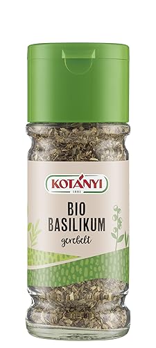 Kotanyi Bio Basilikum gerebelt, 100 ml Glas von Kotanyi