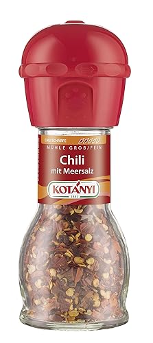 Kotanyi Chili mit Meersalz Mühle 35 g, 1er Pack (1 x 0.035 kg) von Kotanyi