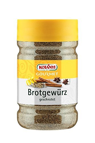 KOTÁNYI Brotgewürz geschrotet, Großpackung 1200ccm, ca. 540 g von Kotanyi