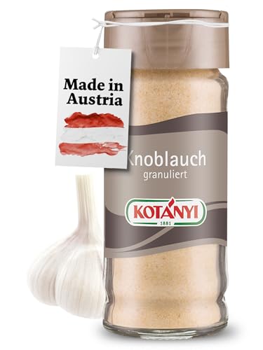 KOTÁNYI Knoblauch granuliert - Glas 80 ml von Kotanyi