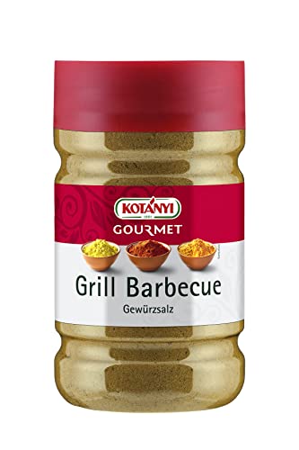 Kotanyi Grill Barbecue Gewürzzubereitung, Gewürze für Großverbraucher und Gastronomie, 1200 ccm, ca. 904 g von Kotanyi