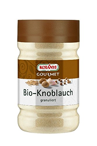 Kotanyi Bio Knoblauchgranulat Gewürze für Großverbraucher und Gastronomie Gourmetdose, 963 g von Kotanyi