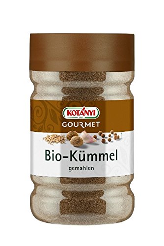 Kotanyi Bio Kümmel gemahlen Gewürze für Großverbraucher und Gastronomie Gourmetdose, 520 g von Kotanyi