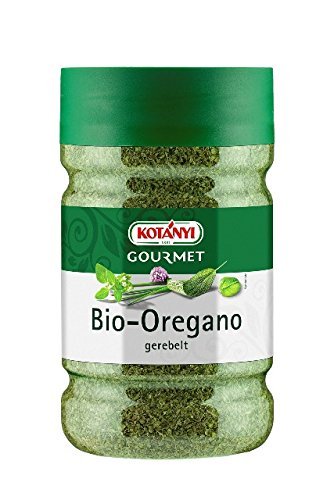 Kotanyi Bio Oregano gerebelt Gewürze für Großverbraucher und Gastronomie Gourmetdose, 150 g von Kotanyi