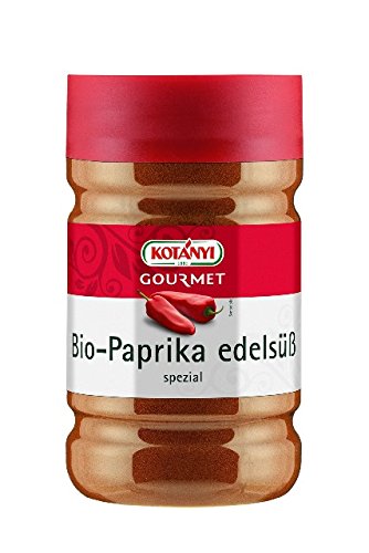 Kotanyi Bio Paprika Edelsüß Spezialität Gewürze für Großverbraucher und Gastronomie Gourmetdose, 702 g von Kotanyi