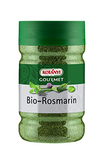 Kotanyi Bio Rosmarin geschnitten Gewürze für Großverbraucher und Gastronomie Gourmetdose, 400 g von Kotanyi
