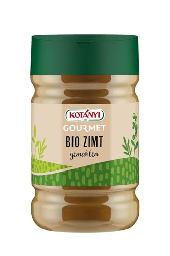 Kotanyi Bio Zimt gemahlen Gewürze für Großverbraucher und Gastronomie Gourmetdose, 620 g von Kotanyi