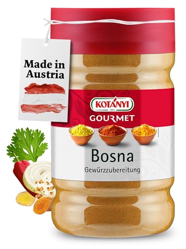Kotányi Bosna Gewürzzubereitung Großverbraucherpackung, ca. 538 g, 1200 ml Kotányi Bosna Gewürzzubereitung Großverbraucherpackung, ca. 538 g, 1200 ml von Kotanyi