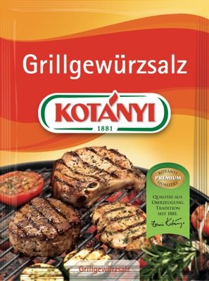Kotanyi Brief rot, Grillgewürzsalz Kotanyi Brief rot, Grillgewürzsalz von Kotanyi