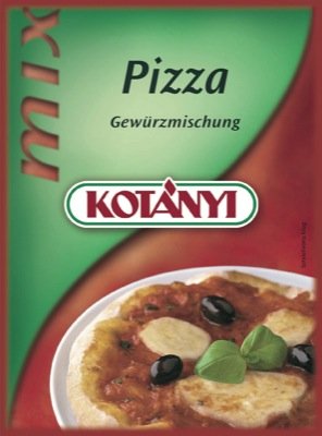 Kotanyi Brief rot, Pizzagewürz von Kotanyi