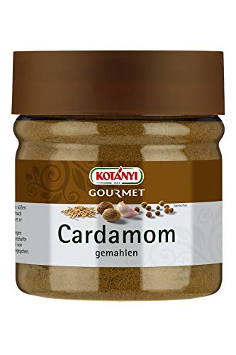 Kotanyi Gourmet Cardamom gemahlen | aromatische, süßlich-scharfe Geschmacksnote, für das orientalische Etwas, 400 ml von Kotanyi