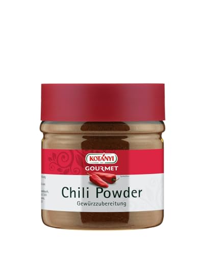 Kotanyi Gourmet Chili Powder Gewürzzubereitung | feurig-scharf, für typisch mexikanische Geschmacksnoten, 400 ml Kotanyi Gourmet Chili Powder Gewürzzubereitung | feurig-scharf, für typisch mexikanische Geschmacksnoten, 400 ml von Kotanyi
