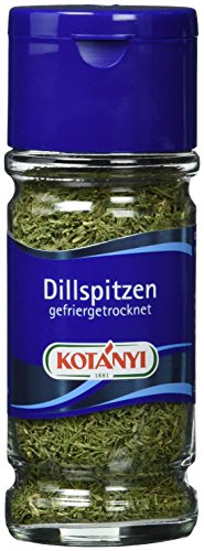 Kotanyi Dillspitzen gefriergetrocknet, 4er Pack (4 x 7 g) von Kotanyi