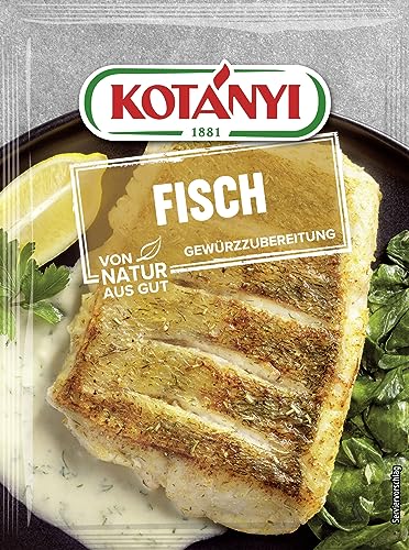 Kotanyi Fisch Gewürzzubereitung, 5er Pack (5 x 31 g) von Kotanyi