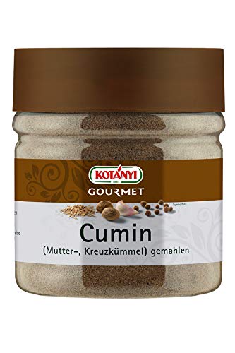 Kotanyi Gourmet Cumin gemahlen | bitterer scharfer Geschmack, kräftig, würzig-süßer Duft, 130gr von Kotanyi