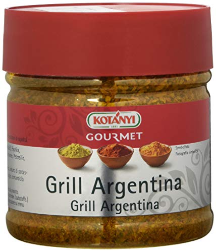 Kotanyi Gourmet Grill-Argentina Gewürzzubereitung, mit Paprika, Pfeffer, Koriander und mehr, fruchtig-pikant, 400ccm, 285 g von Kotanyi