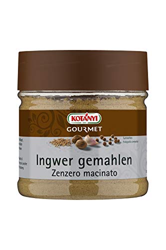 Kotanyi Gourmet Ingwer gemahlen | brennend-pikant, ideal für asiatische und indische Gerichte, 400 ml, ca. 150g Kotanyi Gourmet Ingwer gemahlen | brennend-pikant, ideal für asiatische und indische Gerichte, 400 ml, ca. 150g von Kotanyi