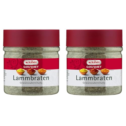 Kotanyi Gourmet Lammbraten Gewürzzubereitung | kräftig-würzig, 330 g (Packung mit 2) von Kotanyi