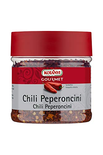 Kotanyi Gourmet Peperoncini Chilischoten geschrotet | intensives, fruchtig-scharfes Aroma, 110g von Kotanyi