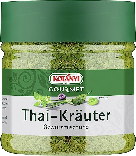 Kotanyi Gourmet Thai-Kräuter Gewürzmischung, typischer Geschmack nach Ingwer, Koriander und Zitronengras, 151 g von Kotanyi