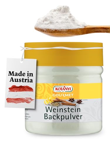 Kotanyi Gourmet Weinstein natürliche alternative zu Backpulver, für phosphatarme Ernährung, 320g von Kotanyi
