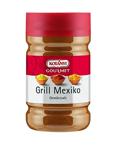 Kotanyi Grill Mexico Gewürzzubereitung Gewürze für Großverbraucher und Gastronomie, 950 g von Kotanyi