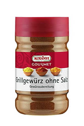 Kotanyi Grillgewürz ohne Salz, Gewürzzubereitung ohne Salz, Großverbraucher Dose 660 g Kotanyi Grillgewürz ohne Salz, Gewürzzubereitung ohne Salz, Großverbraucher Dose 660 g von Kotanyi