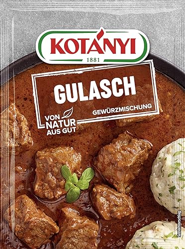 Kotanyi Gulasch Gewürzmischung, 5er Pack (5 x 31 g) von Kotanyi