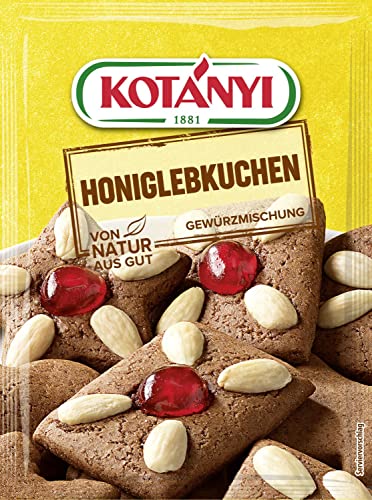 Kotanyi Honiglebkuchen Gewürzmischung, 5er Pack (5 x 31 g) von Kotanyi