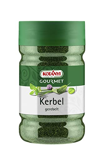 Kotanyi Kerbel gerebelt für Eintöpfe und Lamm Gewürze für Großverbraucher und Gastronomie 1200 ccm, 110 g Kotanyi Kerbel gerebelt für Eintöpfe und Lamm Gewürze für Großverbraucher und Gastronomie 1200 ccm, 110 g von Kotanyi