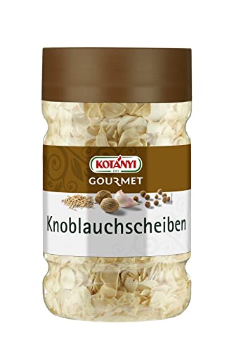 Kotanyi Knoblauch in Scheiben Gewürze für Großverbraucher und Gastronomie, 284 g von Kotanyi