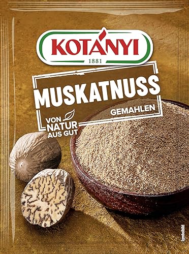 Kotanyi Muskatnuss gemahlen, 5er Pack (5 x 18 g) von Kotanyi