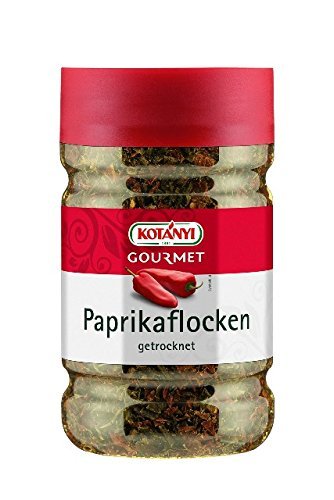 Kotanyi Paprikaflocken Gewürze für Großverbraucher und Gastronomie, 197 g von Kotanyi