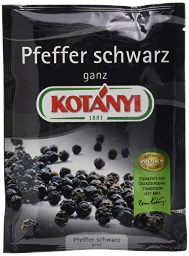 Kotanyi Peffer schwarz ganz, 5er Pack (5 x 24 g) von Kotanyi